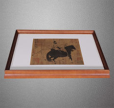 巫山书画装裱配框服务案例